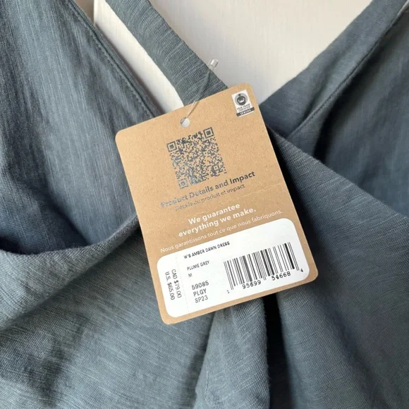 Patagonia Amber Dawn Dress in Plume Grey - Picture 9 of 13